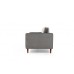 Atelier del Sofa Sofa dvosed Rome Light Grey