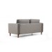 Atelier del Sofa Sofa dvosed Rome Light Grey