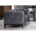 Atelier del Sofa Sofa dvosed Trendy Dark Grey