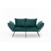 Atelier del Sofa Sofa dvosed Viper 2 Seater Petrol Green