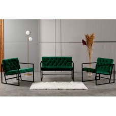 Atelier del Sofa Sofa i dve fotelje Oslo Green