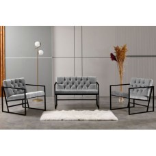 Atelier del Sofa Sofa i dve fotelje Oslo Grey