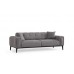 Atelier del Sofa Sofa trosed Athena 3 Seater Light Grey