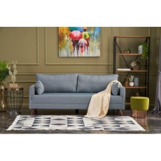 Atelier del Sofa Sofa trosed Bella Soft Yataklı Uclu Koltuk Blue