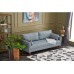 Atelier del Sofa Sofa trosed Bella Soft Yataklı Uclu Koltuk Blue