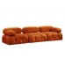 Atelier del Sofa Sofa trosed Bubble 3 Seater ( L1 O1 1R) Orange