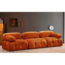 Atelier del Sofa Sofa trosed Bubble 3 Seater ( L1 O1 1R) Orange