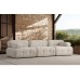 Atelier del Sofa Sofa trosed Doblo 3 Seater ( L1 O1 1R) Cream Bouclette