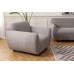 Atelier del Sofa Sofa trosed Eddy Light Grey