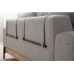 Atelier del Sofa Sofa trosed Eti Oak 3 Seater Grey