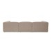 Atelier del Sofa Sofa trosed Fora 3 Seater Brown