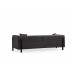 Atelier del Sofa Sofa trosed Gio 3 Seater Anthracite