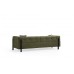 Atelier del Sofa Sofa trosed Gio 3 Seater Green