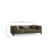 Atelier del Sofa Sofa trosed Gio 3 Seater Green