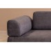 Atelier del Sofa Sofa trosed Infinity with Side Table Anthracite