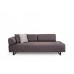 Atelier del Sofa Sofa trosed Infinity with Side Table Anthracite