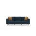 Atelier del Sofa Sofa trosed Kale Velvet Oil Green