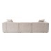 Atelier del Sofa Sofa trosed Lora 3 Seater Mocha