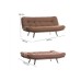 Atelier del Sofa Sofa trosed Misa Small Sofabed Light Brown