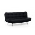 Atelier del Sofa Sofa trosed Misa Sofabed Black