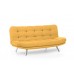 Atelier del Sofa Sofa trosed Misa Sofabed Mustard