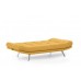 Atelier del Sofa Sofa trosed Misa Sofabed Mustard