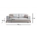 Atelier del Sofa Sofa trosed Montana 3 Seater