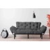 Atelier del Sofa Sofa trosed Nitta Triple Grey