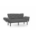 Atelier del Sofa Sofa trosed Nitta Triple Grey