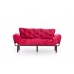 Atelier del Sofa Sofa trosed Nitta Triple Maroon