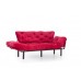 Atelier del Sofa Sofa trosed Nitta Triple Maroon