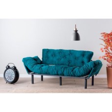 Atelier del Sofa Sofa trosed Nitta Triple Petrol Green