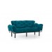 Atelier del Sofa Sofa trosed Nitta Triple Petrol Green