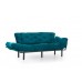 Atelier del Sofa Sofa trosed Nitta Triple Petrol Green