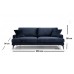 Atelier del Sofa Sofa trosed Papira 3 Seater Navy Blue