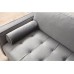 Atelier del Sofa Sofa trosed Rome Light Grey