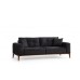 Atelier del Sofa Sofa trosed Sinor 3 Seater Anthracite