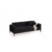 Atelier del Sofa Sofa trosed Sinor 3 Seater Anthracite