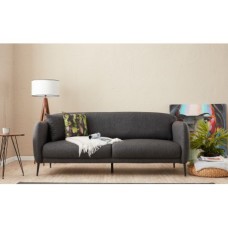 Atelier del Sofa Sofa trosed Venus 3 Seat Anthracite