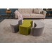 Atelier del Sofa Tabure Alya Puf Mink Green