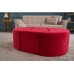 Atelier del Sofa Tabure Alya Puf Red