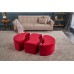 Atelier del Sofa Tabure Alya Puf Red