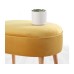 Atelier del Sofa Tabure Moile Yellow