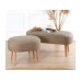 Atelier del Sofa Tabure Timoon Coffee