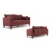 Atelier del Sofa Trosed Bella Sofa Bed Claret Red