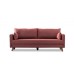 Atelier del Sofa Trosed Bella Sofa Bed Claret Red