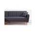 Atelier del Sofa Ugaona garnitura Aqua Corner Left Dark Grey