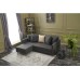 Atelier del Sofa Ugaona garnitura Aydam Left Anthracite