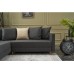 Atelier del Sofa Ugaona garnitura Aydam Left Anthracite