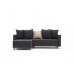 Atelier del Sofa Ugaona garnitura Aydam Left Anthracite